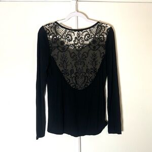 Lace Back Top